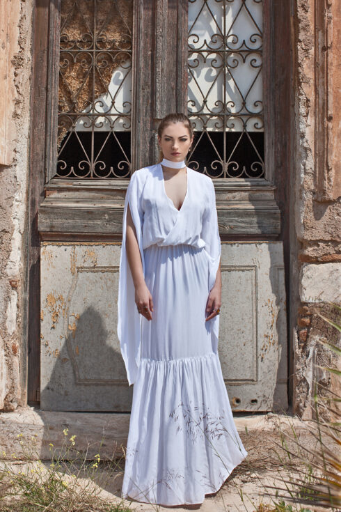 hera maxi white dress