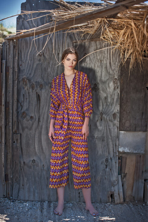 hera boho printed jumpsuit