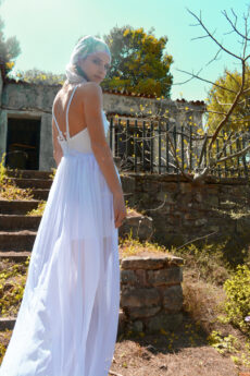 hera white maxi bridal dress