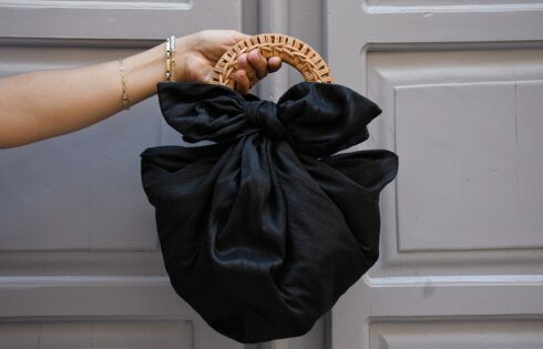 manu black bag