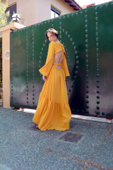 hera yellow maxi dress