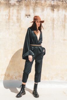 hera black jumpsuit