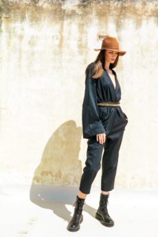 hera black jumpsuit