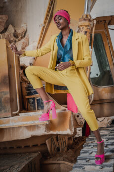 hera mustard suit