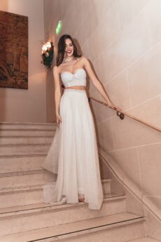 hera twin set wedding dress