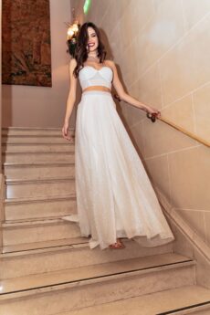 hera twin set wedding dress