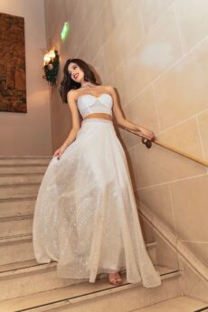 hera twin set wedding dress