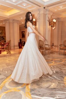 hera twin set wedding dress