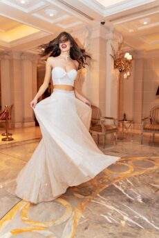 hera twin set wedding dress