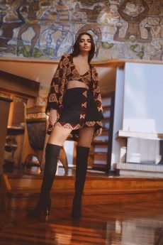 h-era knitted set