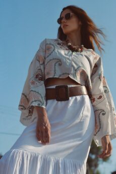 h-era embroidered jacket