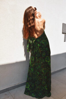 h-era halter neck dress